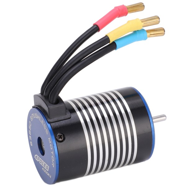 Motor 4300KV 900W 50000 RPM Lågt Ljud Hög Effektivitet Ultralätt Borstlös Motor för 1/10 RC Bil