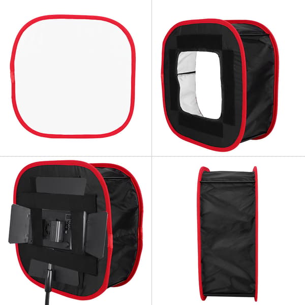 Fotografi LED Videoljus Softbox Kit