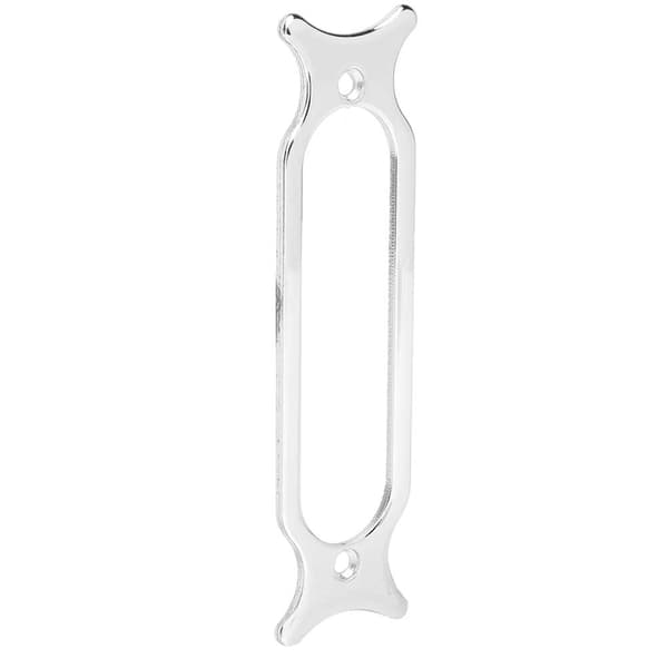Järn Elektronisk Gitarr Single Coil Pickup Ring Instrument Tillbehör Pickup Ram (Silver)