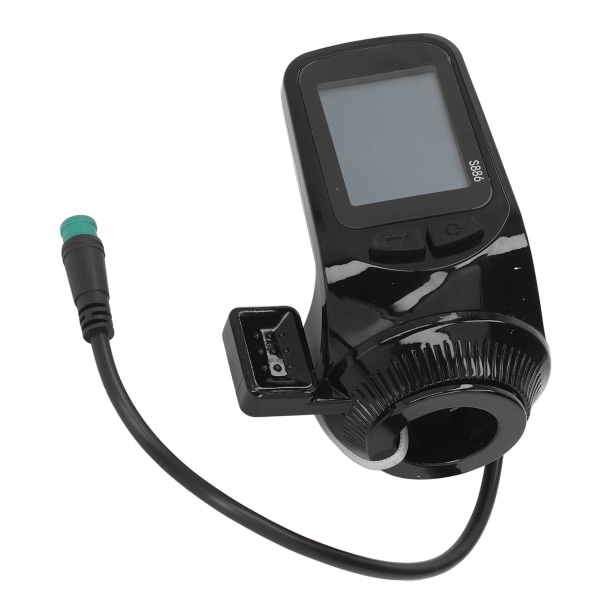 Sähköpyörän LCD-näyttömittari alhainen vikaprosentti Vedenpitävä Yksinkertainen rakenne Sähköpyörän tarvikkeet E-skootterin vaihtoon