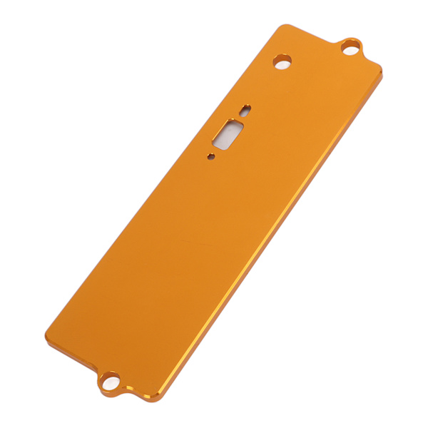 Batteripladehus i aluminiumslegering til HSP 94122 94155 94166 94177 94188 1/10 RC Bil Dele Guld