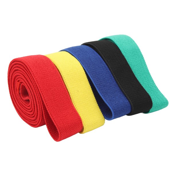 5 kpl Stretch-harjoitusnauhat Heavy Duty -harjoitusharjoitus Stretch- fitness Joustava harjoitusnauha kotikuntosalille