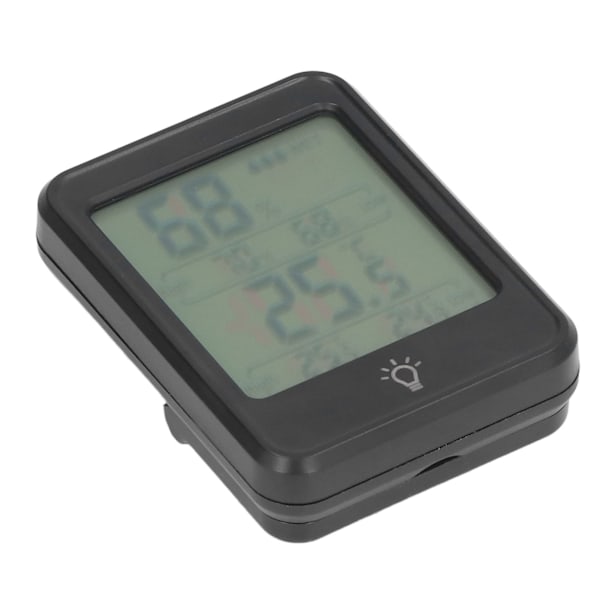 Digital termometer hygrometer professionell elektronisk fuktighetstemperaturmätare med LCD-display för inomhus utomhus