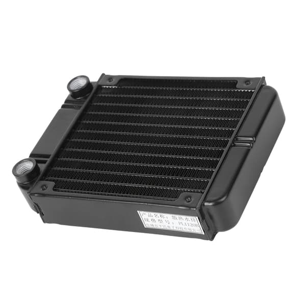 PL1120B Vandkølet Radiator Sort Vandkølesystem til Computere Køleplade