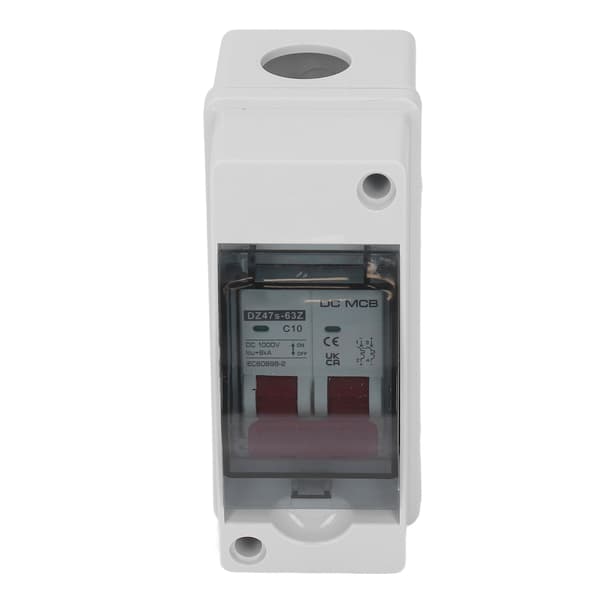 2P DC-afbryder IP65 Vandtæt Miniature DC-isolatorafbryder til solcelleanlæg 1000V 10A