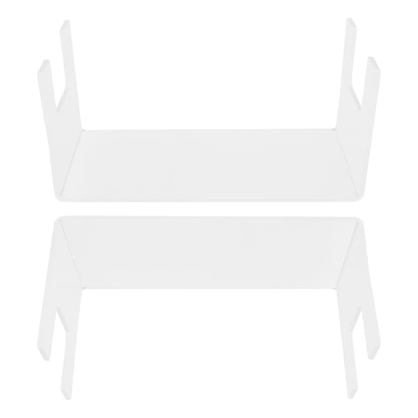 2 st Akryl Display Rack Transparent Leksaker Dockor Smyckesställ Hylla för Sovrum