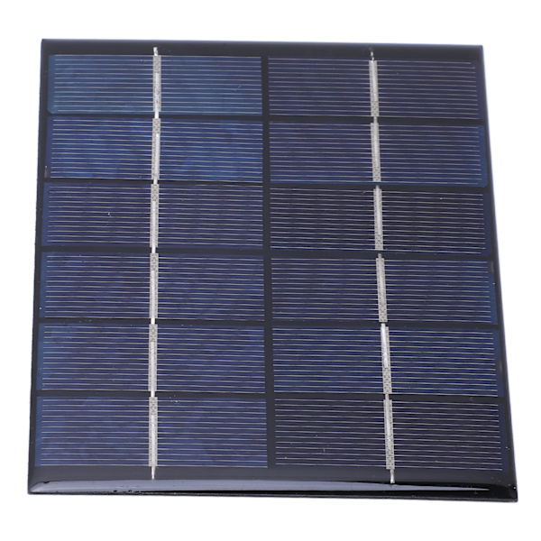 Solcellepanellader med høy utgangseffektivitet Monokrystallinsk silisium Vanntett solcellelader 2W 6V