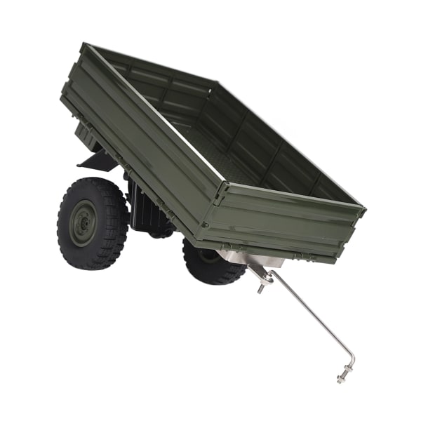 RC-auton perävaunun kaukosäädin tavarateline P06 Unimog mallille RC-auton varaosat lisävarusteet vihreä