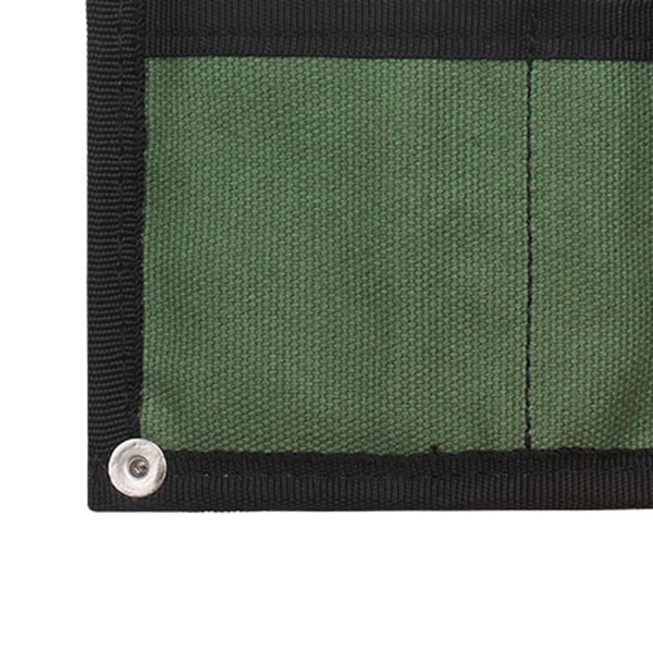 Bärbar EDC-väska Lätt kompakt, hopfällbar snyggt case EDC-väska för daglig bärbar grönt