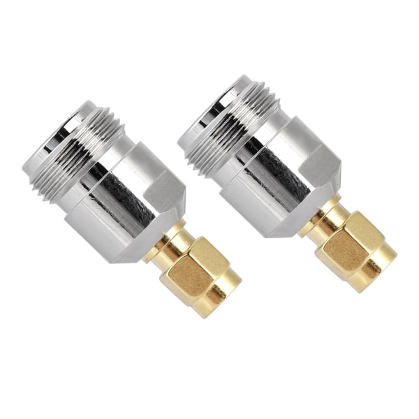 2 STK N til SMA-kontakt N-type hunn til SMA hann RF koaksial antenneadapter