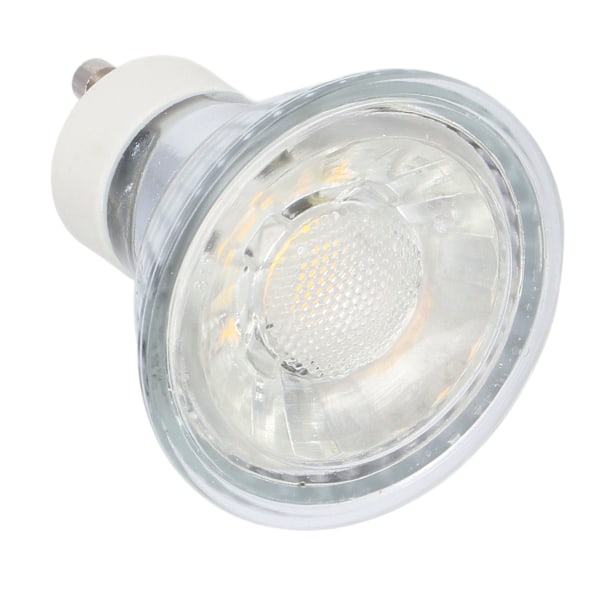 GU10 Lyspære 5W LED COB Lampe Pære Justerbar Lysstyrke Spotlys Pære til Soveværelse Kontor 220V Varmt Hvidt Lys 3000K