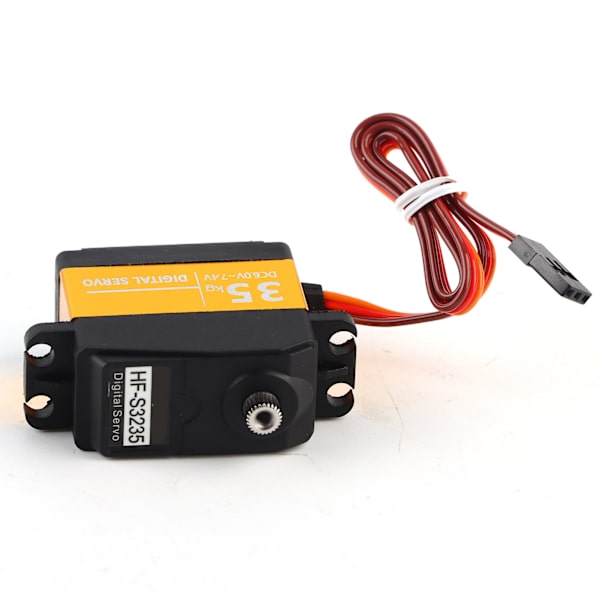 35KG Digital Servo Metal Gear Högt vridmoment Vattentät HF-S3235 för 1:8 1:10 RC Bilbåt