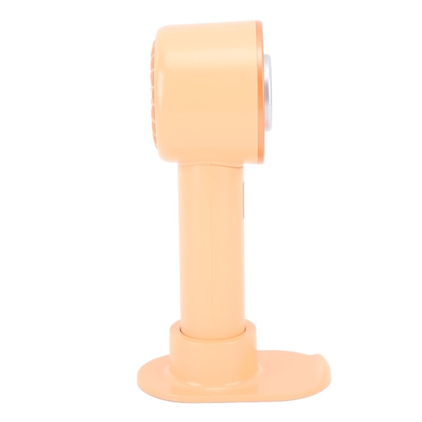 Mini Kannettava Tuuletin USB-Latauksella 2200mAh Akulla, Kannettava Tuuletin Puolijohdejäähdytyslevyllä Kesään, Oranssi