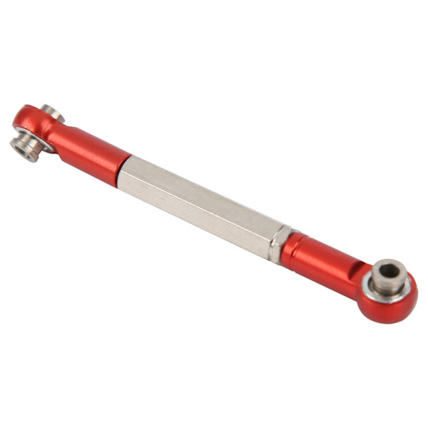 1:12 Styrekoblingssæt Aluminiumslegering Link Trækstang RC Tilbehør til MN86K RC CarRed