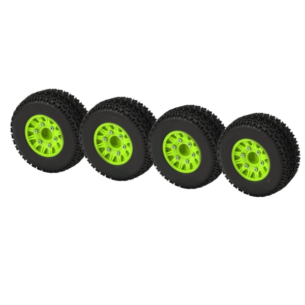 Til 1/10 RC Short Course Truck Dæk til ARRMA til SENTON til TRAXXAS til Slash 12mm 14mm 17mm Hex RC Truck Dæk Grøn