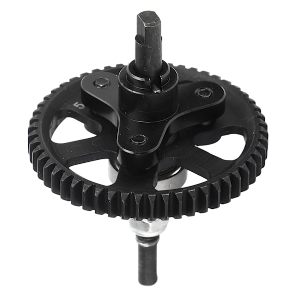 Differential Slipper Clutch 54T Aluminium Stål Differential Gear Slipper Clutch til Traxxas Slash 4x4 1/10 RC Bil Sort