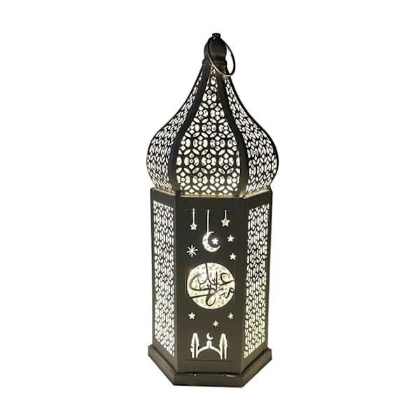 Ramadan Led Taottu Rauta Lyhty Eid Tuuli Lyhty Makuuhuoneen Olohuoneen Lomajuhlien Tarvikkeet