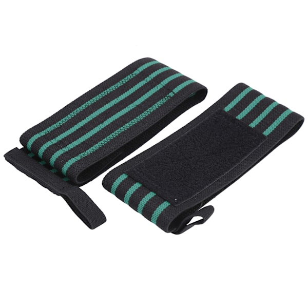 1 Par/ Set Fitness Tyngdlyftning Handledslindor Träning Kompression Handledsstöd Brace Grön Svart