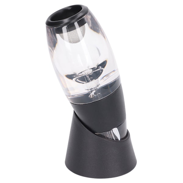 Vinaerator i hållbar plast, Bernoulli-princip, enkel att använda och rengöra, förbättrar smaken, vinaerator