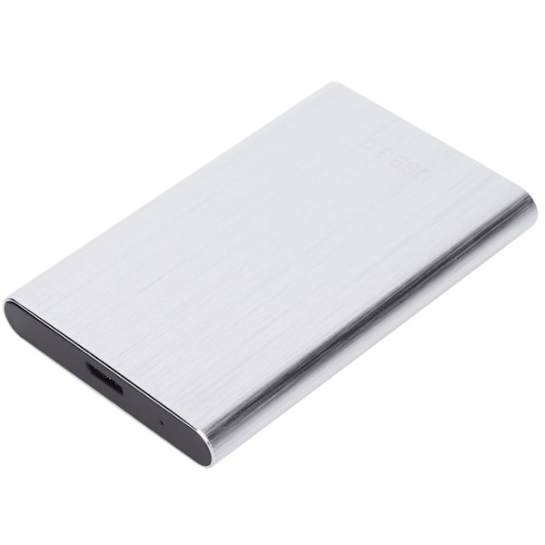 Extern hårddisk snabb dataöverföring enkel att använda bred kompatibilitet portabel USB 3.0 HDD för OS X Silver 320GB