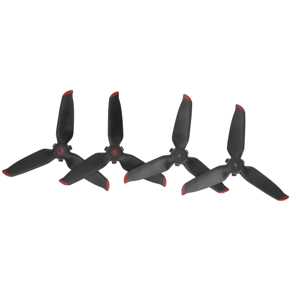 2-par RC Drone Propellrar 3 Blades Quick Release Propellrar Ersättning för FPV ComboRed Edge