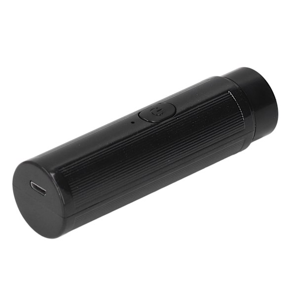 Mini elektrisk barbermaskine, bærbar, genopladelig, støjsvag, lav støj, 3,7 V, 2 W, nem at bruge til rejser, hjem, mænd, sort