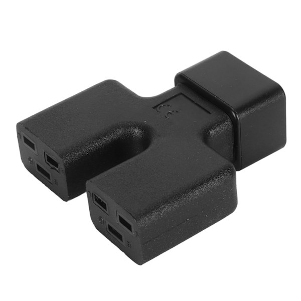 IEC320 C20 till dubbel IEC320 C19 power IEC320 C20 hane till 2 C19 hona Y splitter power