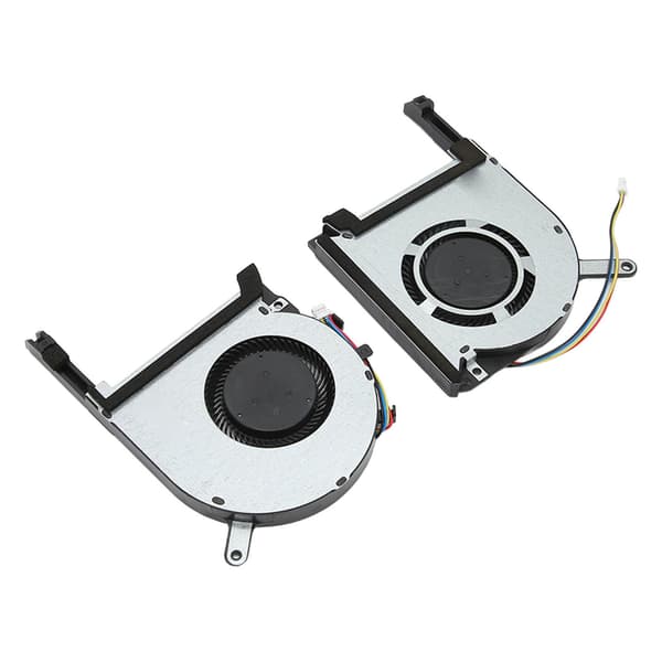 CPU GPU Køleventilator 4 Pin God Varmeafledning Laptop Køleventilator til Asus TUF Gaming FX505DU til FX505DY til FX505DD CPU GPU Ventilator