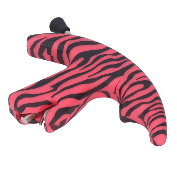 Thumb Bow Release 3 Finger Sensitive Comfortable Grip Thumb Bow Release för Outdoor Archery Pink