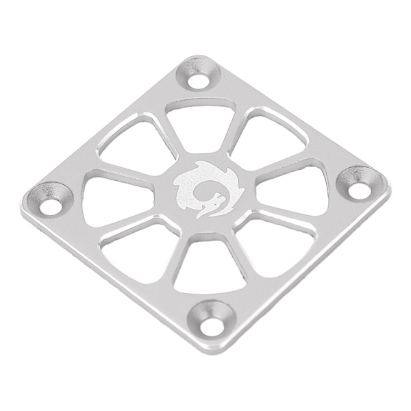 RC Kylfläktsskydd 1.57in Bred Aluminiumlegering Enkel Installation RC ESC Kylfläktsskydd för Reparationsbyte Silverfärg