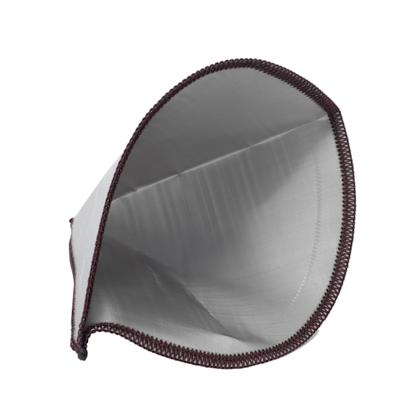 Genanvendelig kaffefilter i rustfrit stål, foldbar kaffefilterkegle, filterpose, 2-4 kopper