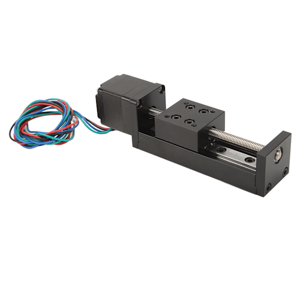 Mini lineaarinen kisko-ohjainliukutoimilaite askelmoottorinen liikevaihe 50 mm:n isku DIY CNC-reitittimen osat