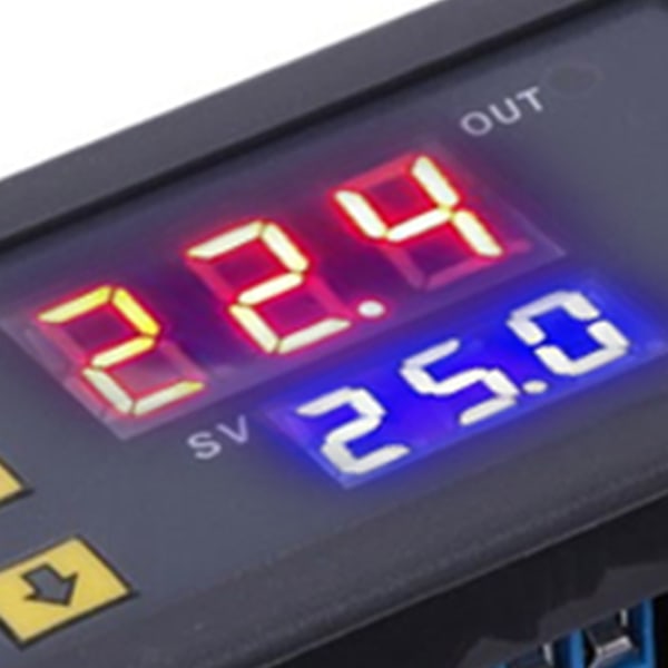 Digitalt display temperaturregulator, opvarmning og køling, temperaturkontrol, omskiftermodul AC110-220V