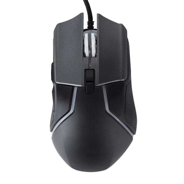 Spelmus Justerbar DPI Mekanisk Ergonomisk RGB-belysning Kabelanslutna möss för Gamer Stationär bärbar dator