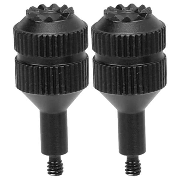 2st aluminium styrspakar för DJI FPV V2 Protector Fjärrkontroll RockerBlack