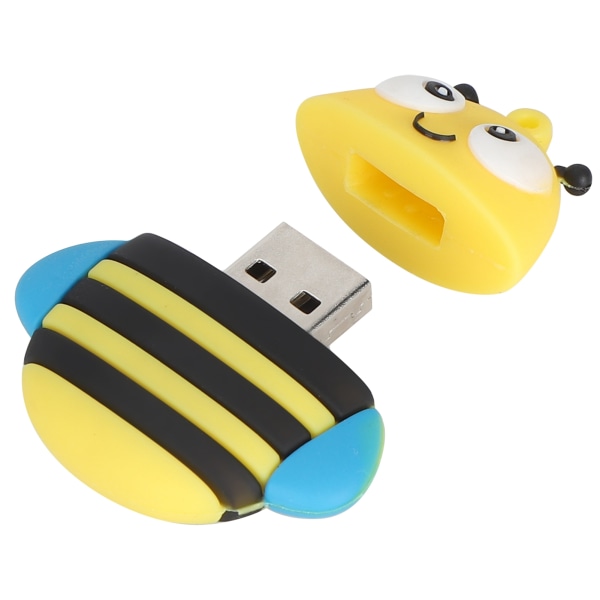 USB minne Valfri lagring Bee Shape USB minne för Store Transfer Data1GB