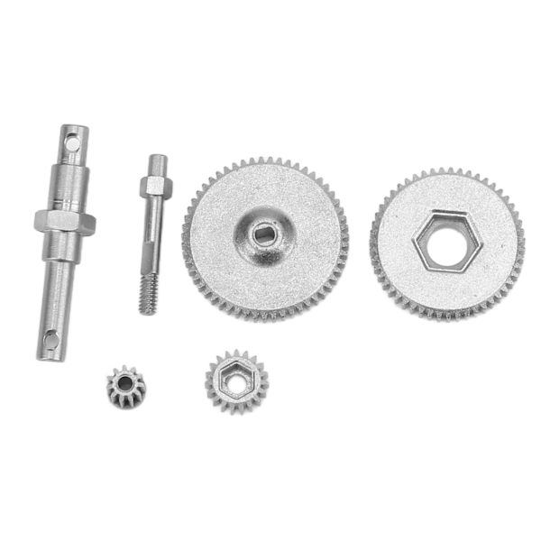 RC Vaihteiston Hammaspyöräsarja Hammaspyörä ja Akseli Ruostumaton teräs AXIAL SCX24 AXI90081 AXI00001 AXI00002 1/24 RC-autoon