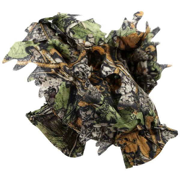 Pongee 3D Bekväm Leaf Camo Full Finger NonSlip Handskar Utomhus Jakt Tillbehör