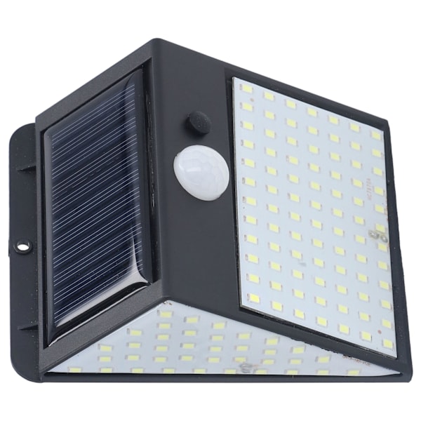 Solcellelamper Hvit Lys LED-Lampepærer Høy Sensitiv Bevegelsessensor IP65 Beskyttelse Ledningsfri Utendørs Sikkerhetslys