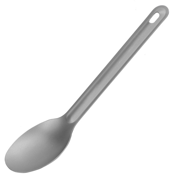 Lätt slitstark titan Spork sked metall set för utomhuscamping (titan sked)