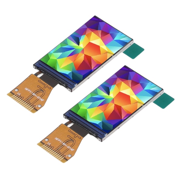 2PCS IPS LCD-skärmmodul Färg 135 X 240 Upplösning SPI-gränssnitt ST7789V Drivrutin Svetsningstyp 1,14 tum Skärm