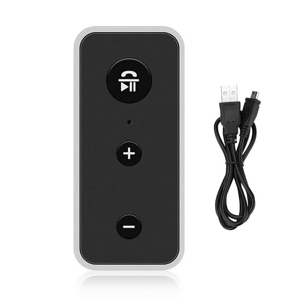 Bluetooth 5.0 EDR Stereo Audio Trådløs Mottaker AUX Håndfri Adapter
