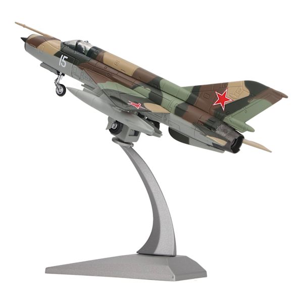 1:72 Gjutmodell av flygplan med displaystativ Hög simulering Kompakt legering Flygplan Jaktmodell