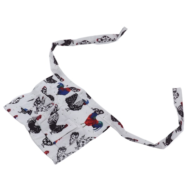 Egg Collection Apron 3 Lommer Hender Gratis Egg Gathering Holding Apron for Barn Duck Goose Egg Stil 2