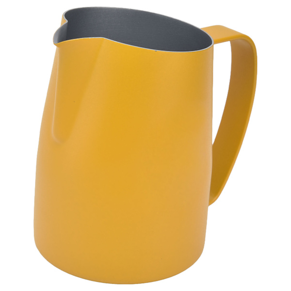 Tykkmelket skummende kanne spiss tut skummer kopp 450ml med skrå topp PTFE belegg for kaffemaskin CafeYellow