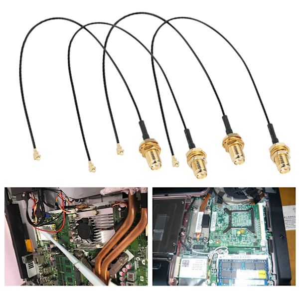 4 STK Trådløst m.2/NGFF netværkskortkabel til intel 9260NGW /7265AC/9650AC /BCM94360