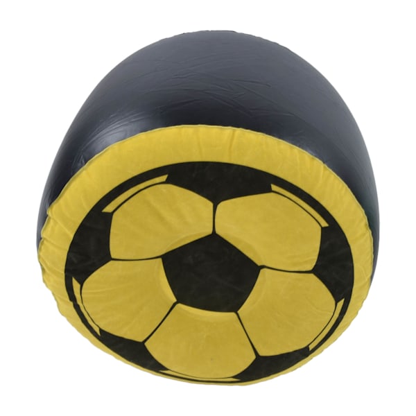 Fotboll Uppblåsbar Stol PVC Flockning Bärbar Pall Soffa för Sommar Strand Resor