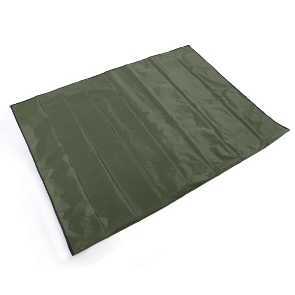 Solskygge Seil UV-blokk Sammenleggbar rektangulær markiseduk for gårdsplass hage svømmebasseng Army Green