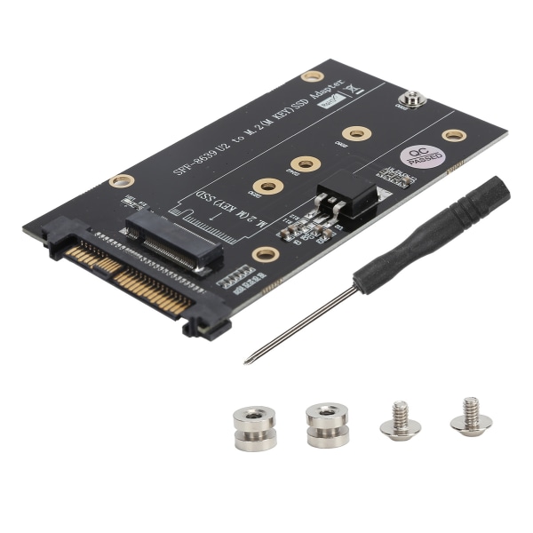 NGFF M.2 Key M SSD til SFF-8639 Adapter PCB Hovedkort erstatning for Ultrabook Mini SATA