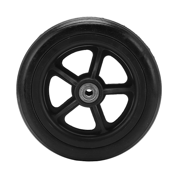 Rullstols Hjul 163mm PU Lågt Brus Walker Caster Reservdel för Rollator Vagn